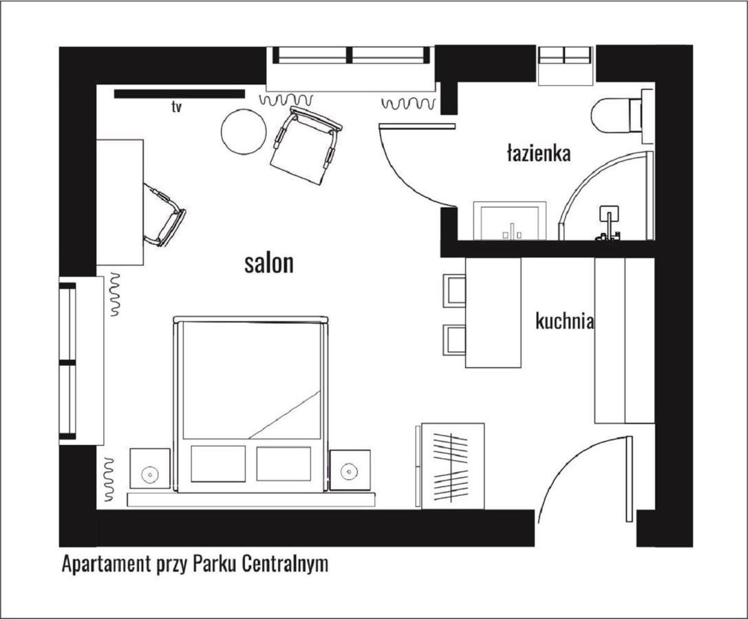 Dk Premium Przy Parku Centralnym Olsztyn (Warmian-Masurian) Exterior foto